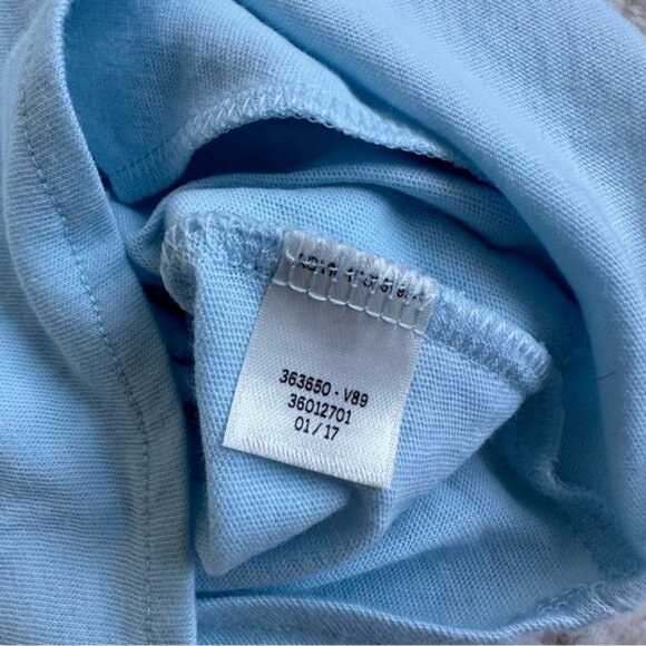 Victoria's Secret PINK | Pastel Blue Cotton Pajama Romper | Size Extra Small - Picture 15 of 15